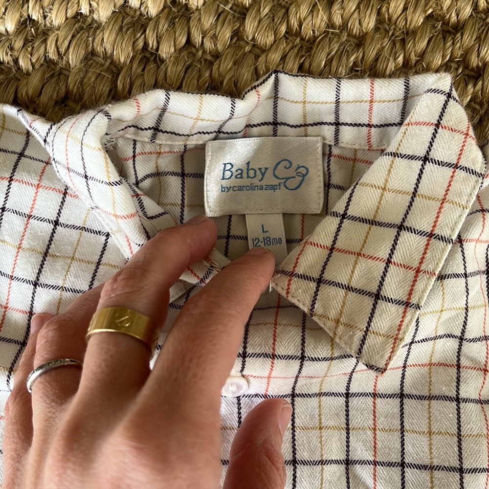 Baby CZ Flannel Shirt - Picture 5 of 5